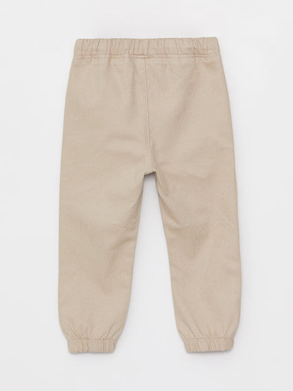 Baby Boy Jogger Pants with Elastic Waist