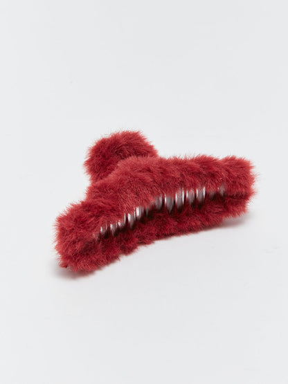 Plush Women's Hair Clip