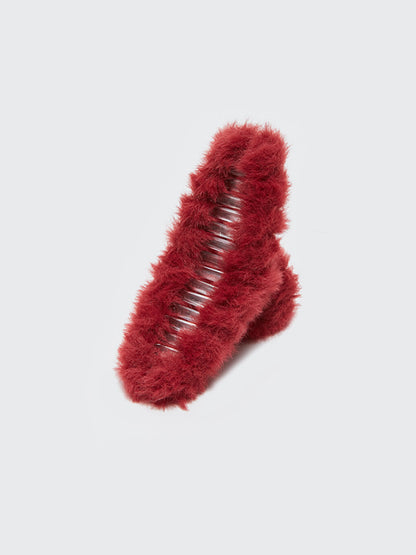 Plush Women's Hair Clip