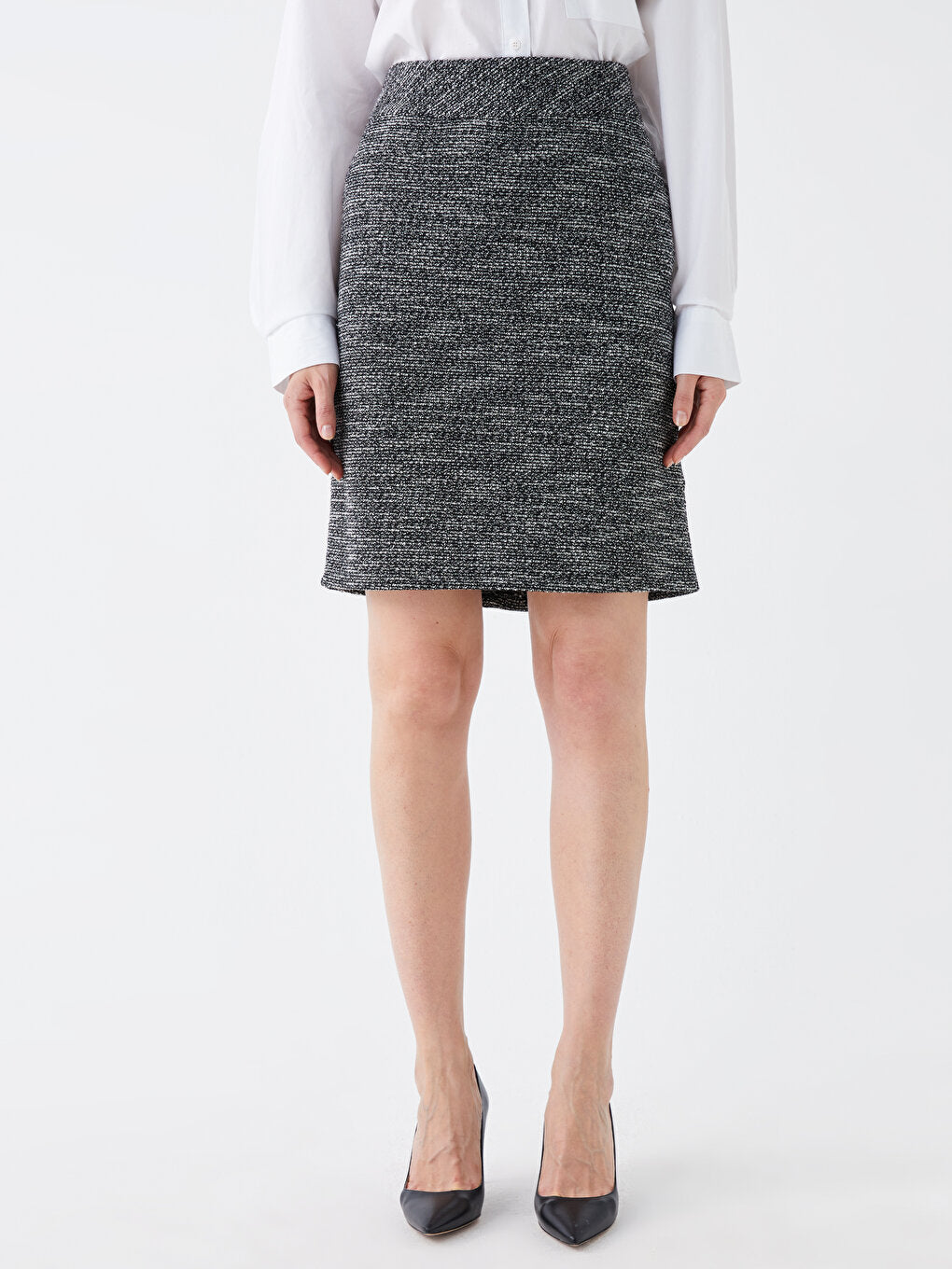 Tight Fit Patterned Women's Skirt