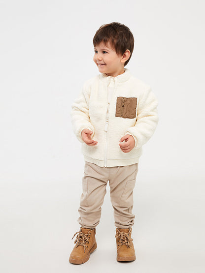 Baby Boy Cargo Pants with Elastic Waist