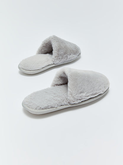 Women Plush Home Slippers