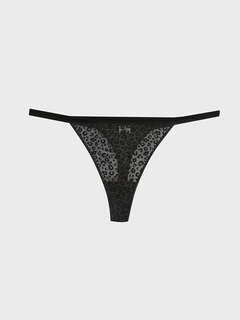 Patterned Thong Panties