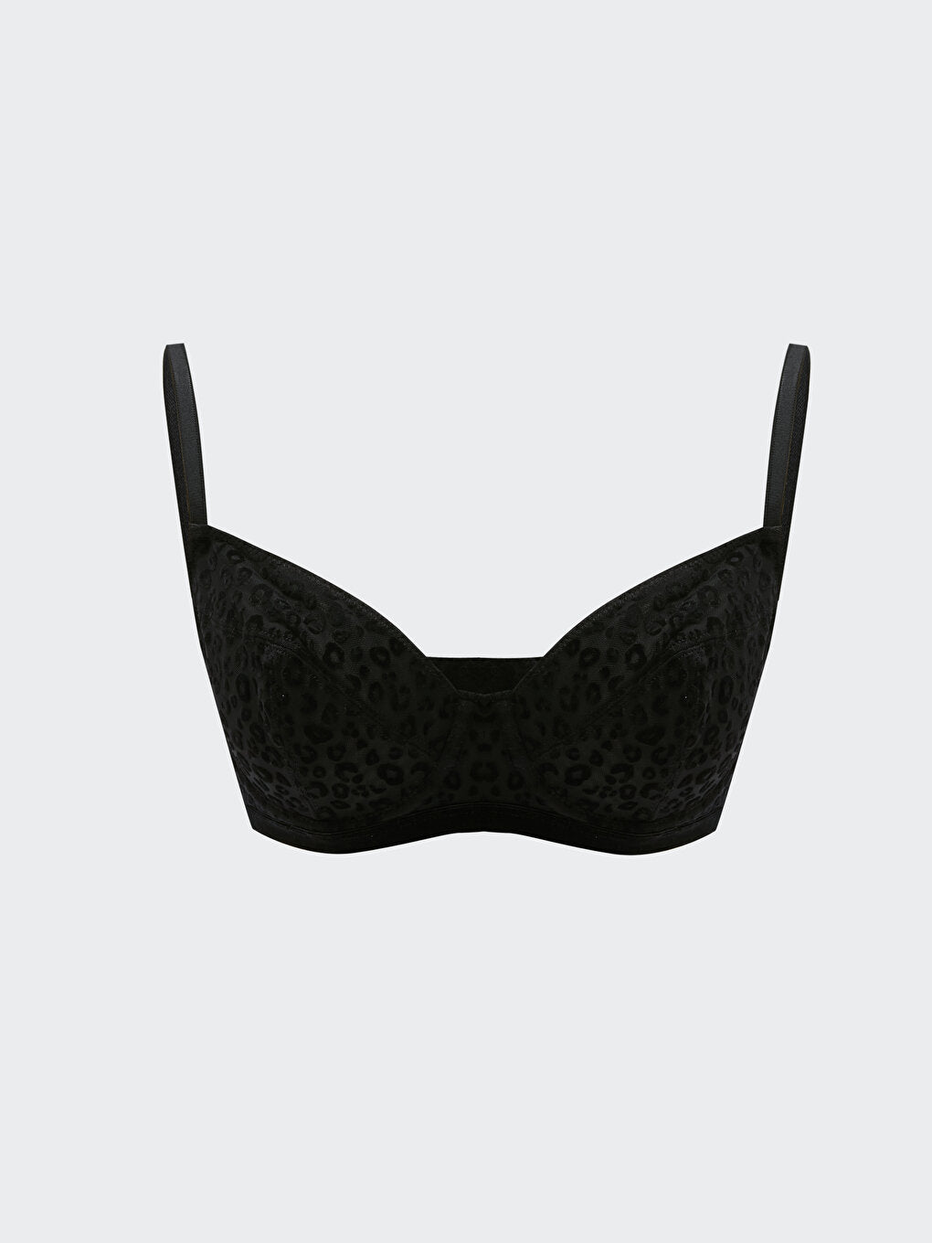 Underwire Unpadded Patterned T-Shirt Bra