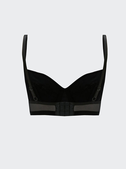 Underwire Unpadded Patterned T-Shirt Bra