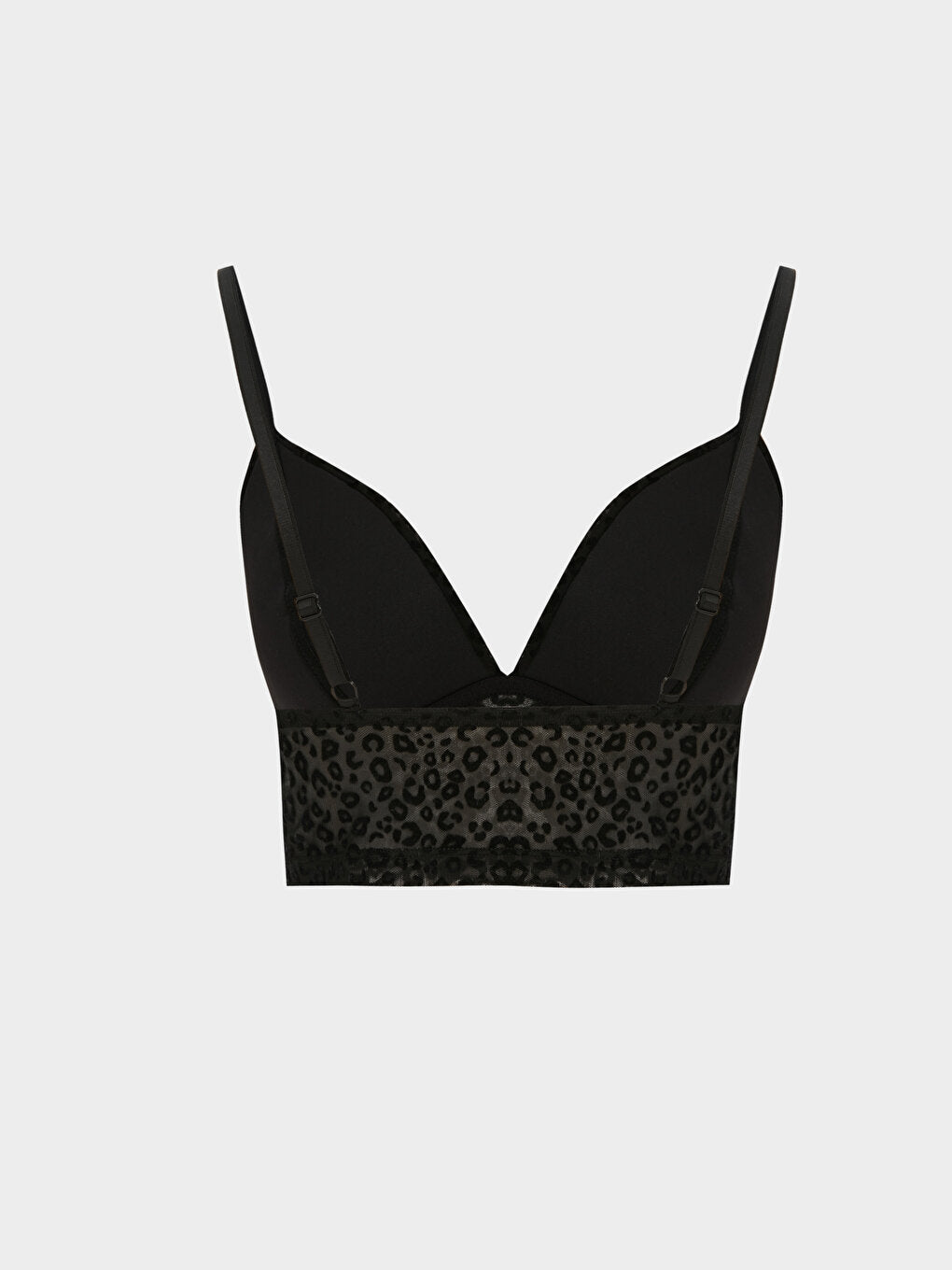 Non-wired, Padded, Patterned Bralette