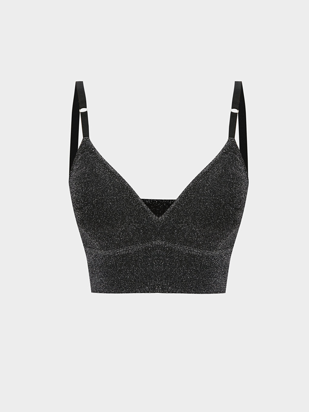 Without Underwire, Without Padding, Shiny Look Bralette