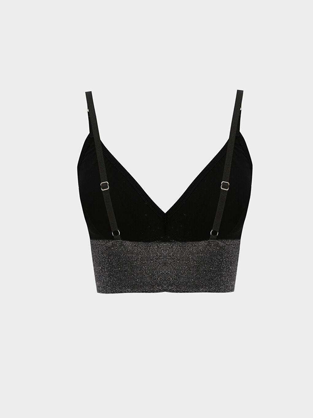 Without Underwire, Without Padding, Shiny Look Bralette