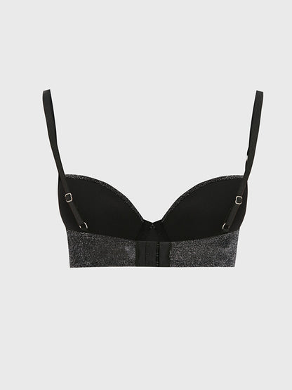 Underwired, Unpadded, Shiny Look T-Shirt Bra