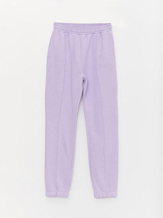 Girls' Elastic Waist Jogger Sweatpants