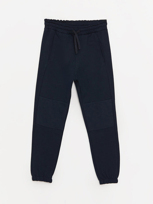 Basic Boy's Jogger Sweatpants with Elastic Waist