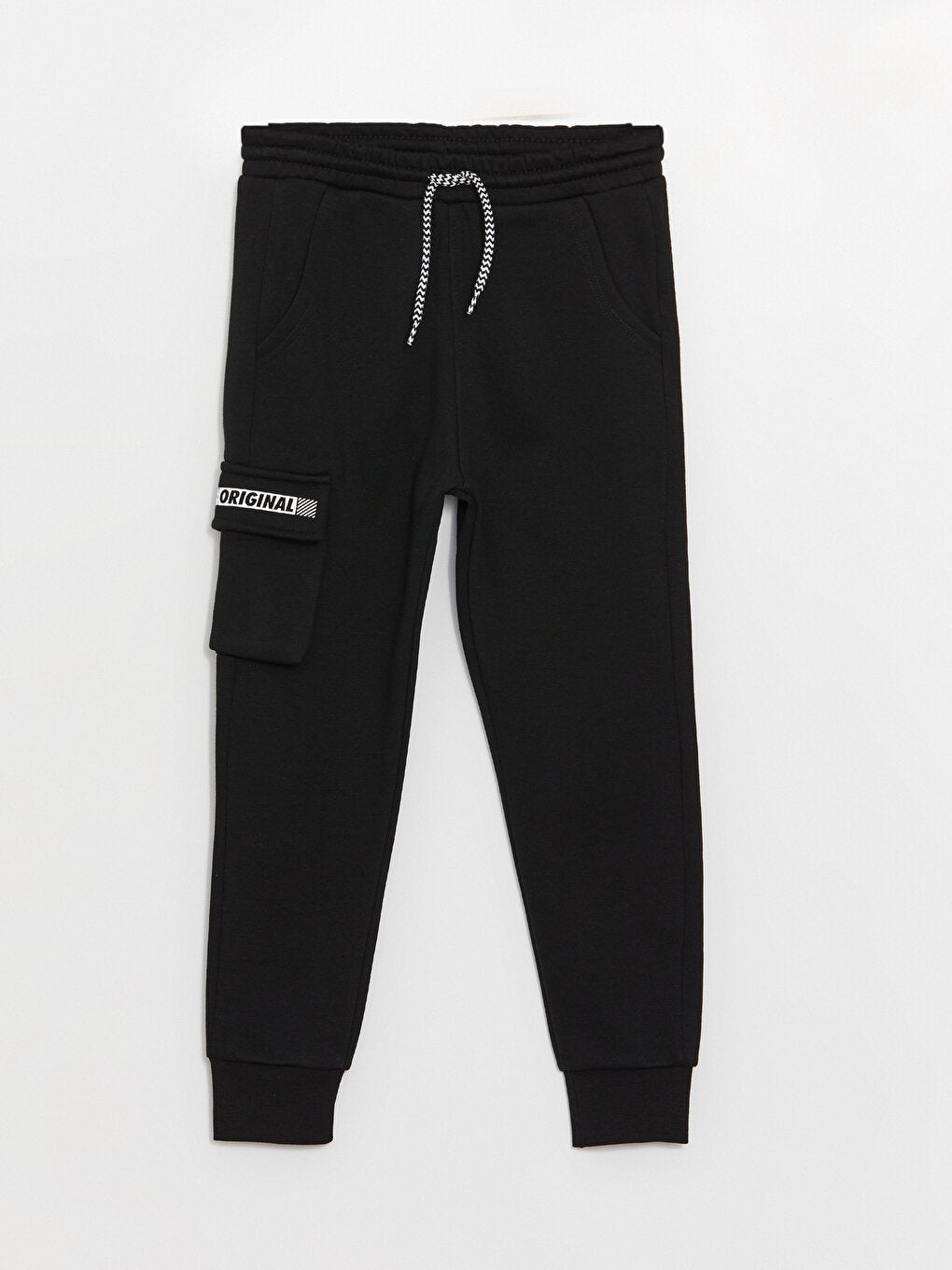 Boys' Cargo Sweatpants with Elastic Waist