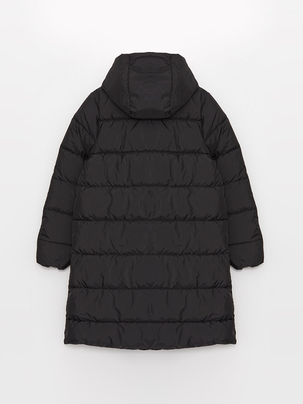 Women's Hooded Plain Puffer Coat