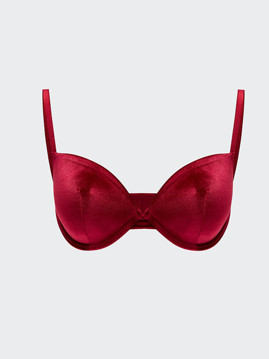 Underwire Unpadded Plain T-Shirt Bra