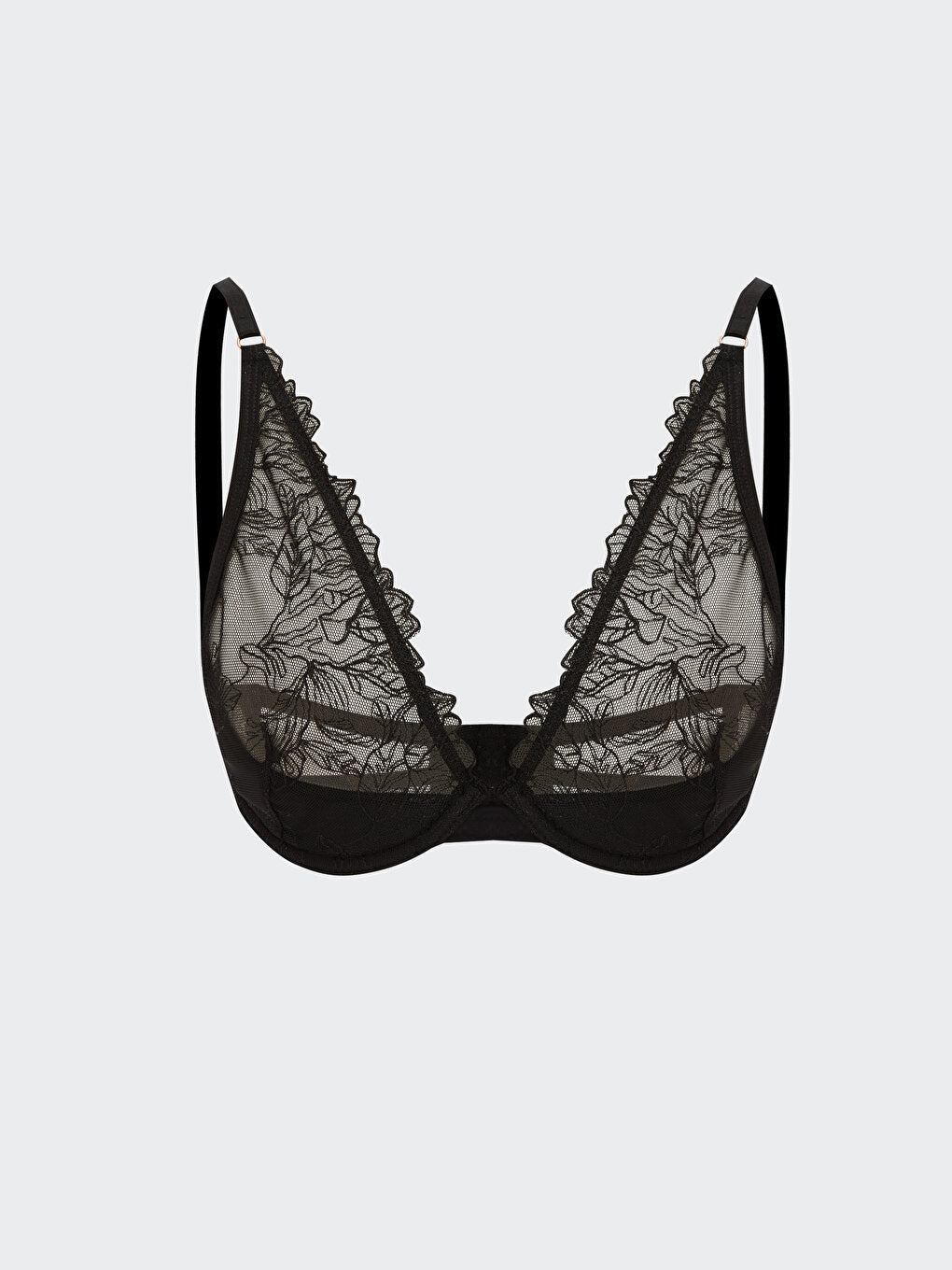 Underwire Unpadded Lace T-Shirt Bra