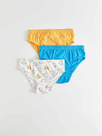 Baby Boy Panties with Elastic Waist 3-Piece