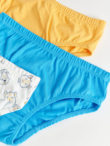 Baby Boy Panties with Elastic Waist 3-Piece