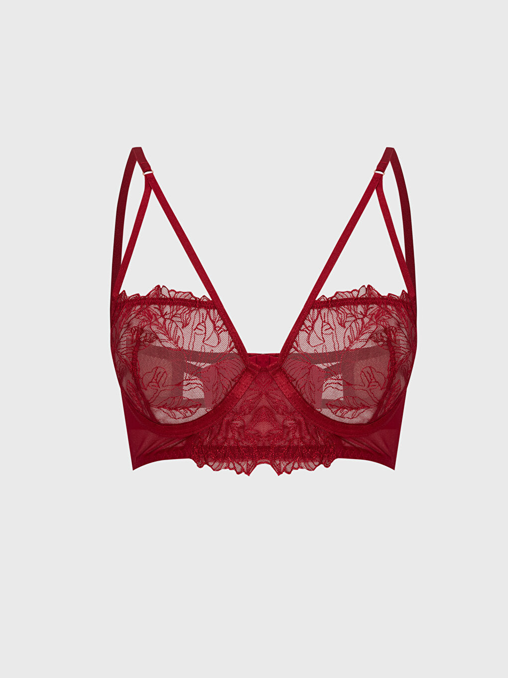 Underwire Unpadded Lace Bralette