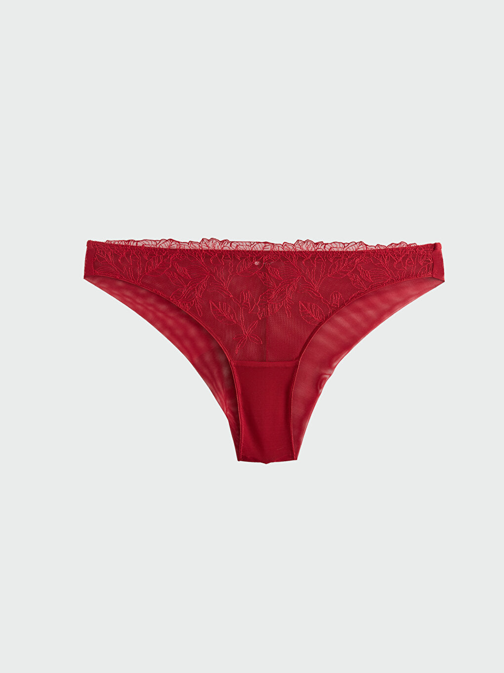 Lace Detailed Brazilian Panties