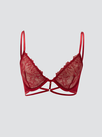 Underwire Unpadded Lace T-Shirt Bra