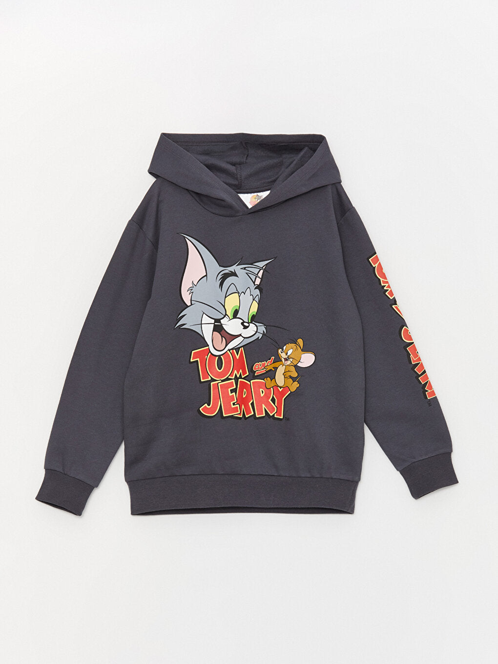 Tom and Jerry Printed Boys Hoodie