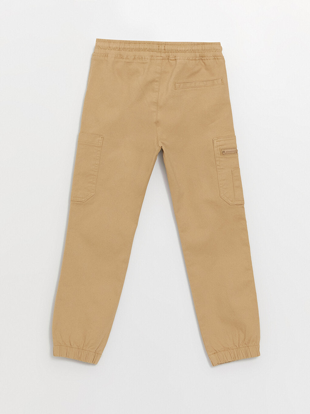 Boys' Cargo Jogger Pants with Elastic Waist