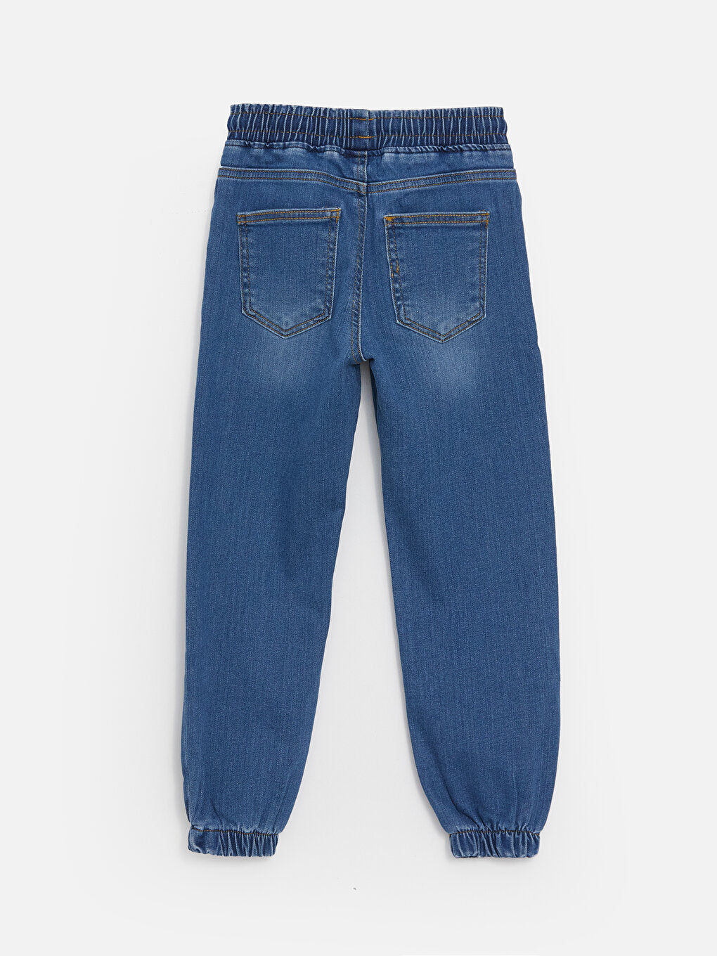 Elastic Waist Boy Jogger Jean Trousers