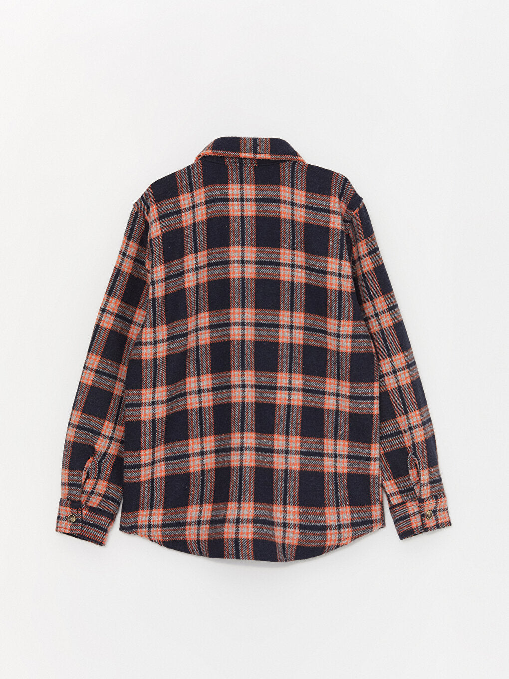 Hooded Plaid Long Sleeve Boy's Lumberjack Shirt