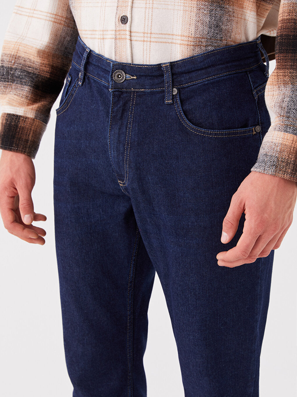 Regular Fit Men's Jean Trousers