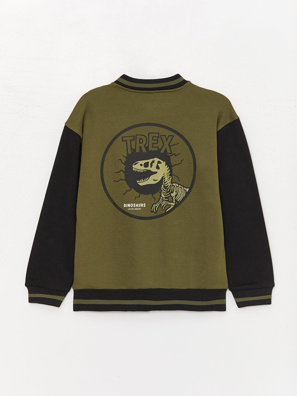 Printed Long Sleeve Boys' College Jacket