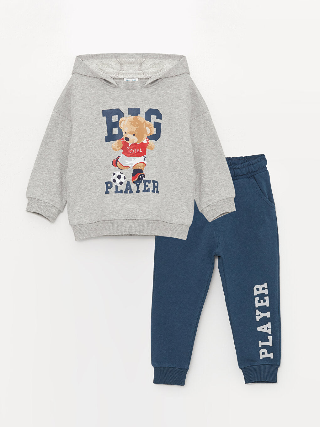 Long Sleeve Baby Boy Hoodie and Sweatpants Set of 2