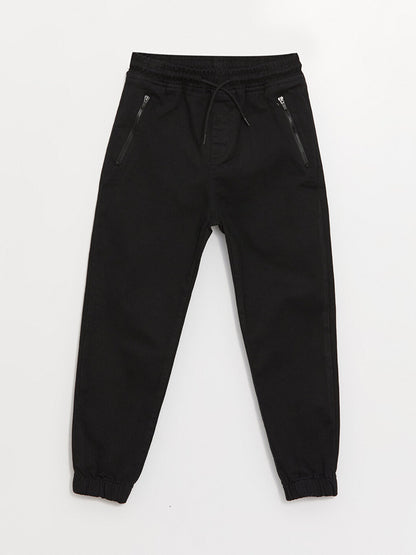 Comfortable Fit Elastic Waist Boy Jogger Pants