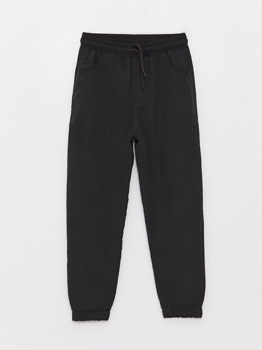 Elastic Waist Fleece Lined Boy's Jogger Trousers