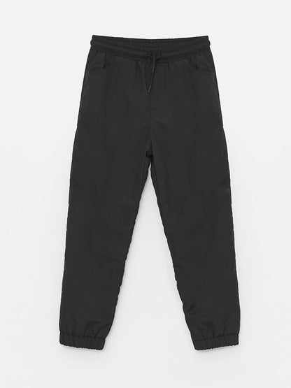 Elastic Waist Fleece Lined Boy's Jogger Trousers