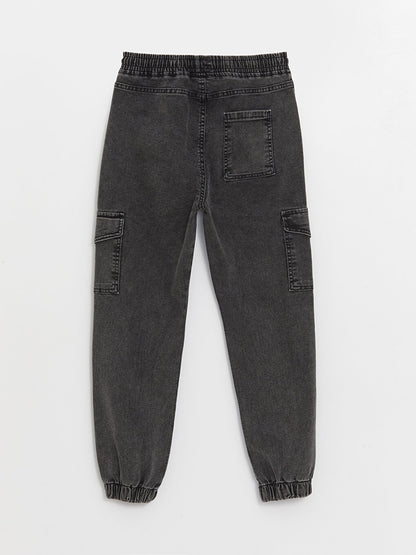 Comfortable Fit Boy's Cargo Jean Trousers