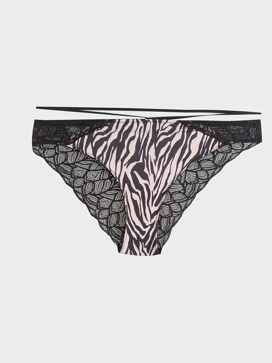 Patterned Bikini Panties