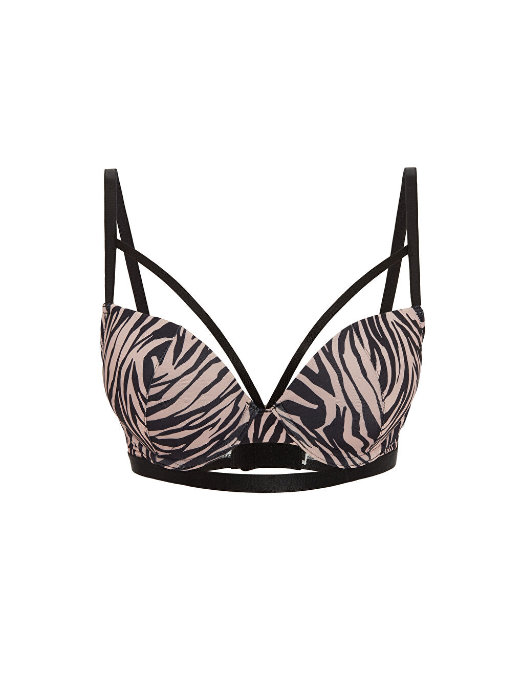 Underwire Unpadded Patterned T-Shirt Bra