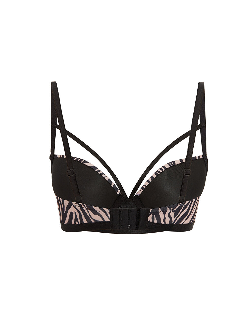 Underwire Unpadded Patterned T-Shirt Bra