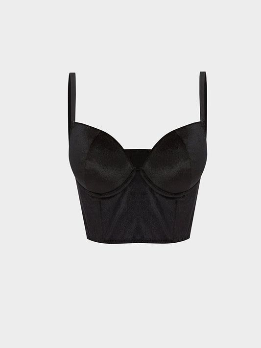 Underwire Unpadded Plain Bralette