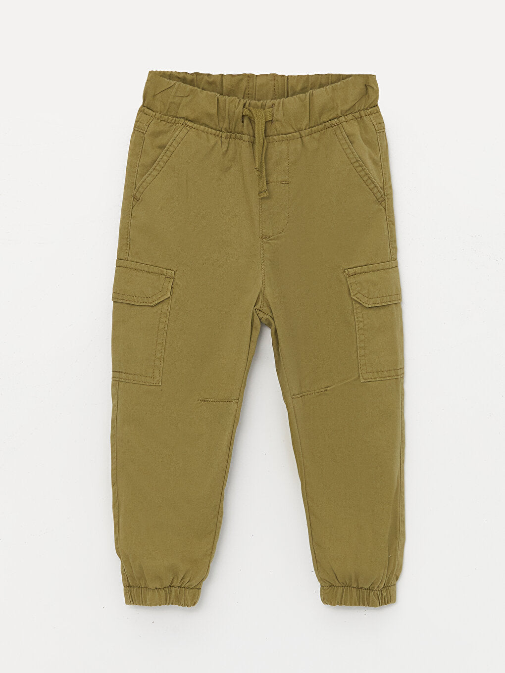 Baby Boy Cargo Pants with Elastic Waist