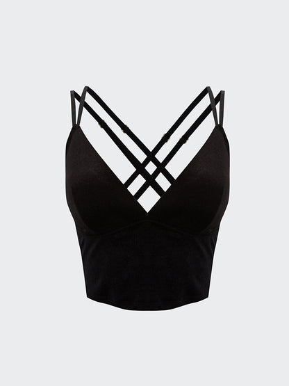 Non-wired, Unpadded Plain Bralette