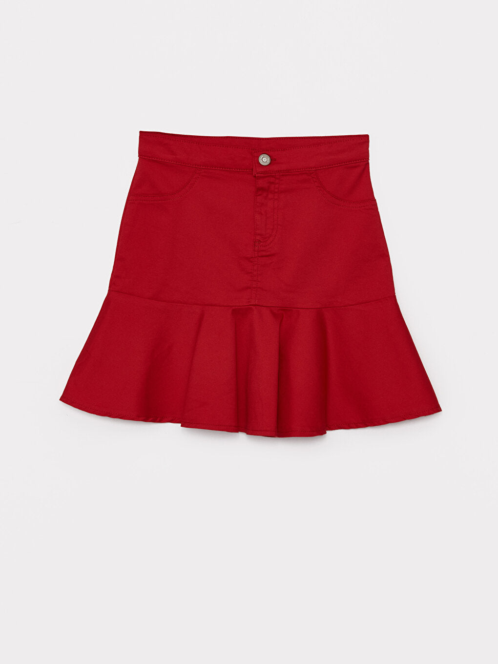 Basic Gabardine Girl's Skirt