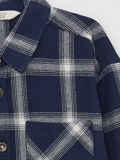 Plaid Long Sleeve Boys' Shirt