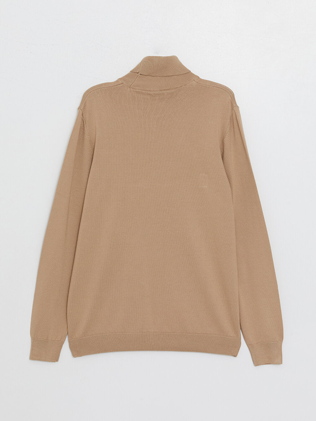 Turtleneck Long Sleeve Men's Knitwear Sweater