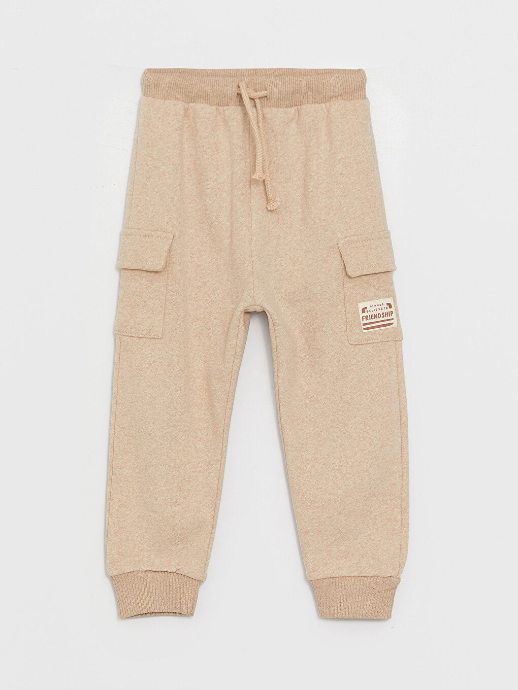 Basic Baby Boy Jogger Sweatpants with Elastic Waist