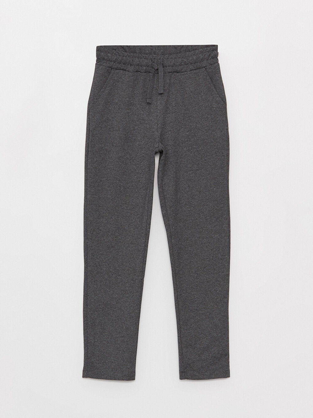 Basic Girls' Sweatpants with Elastic Waist