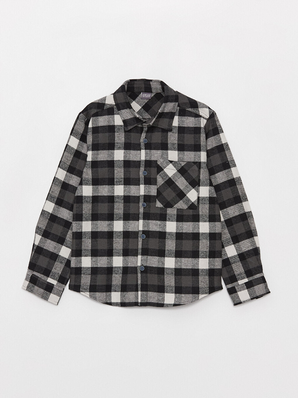 Plaid Long Sleeve Boys' Shirt