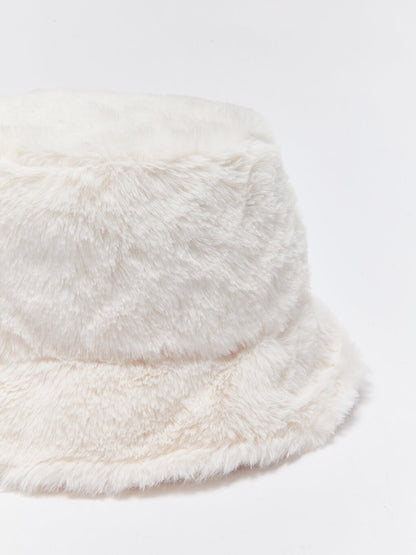 Furry Women's Bucket Hat