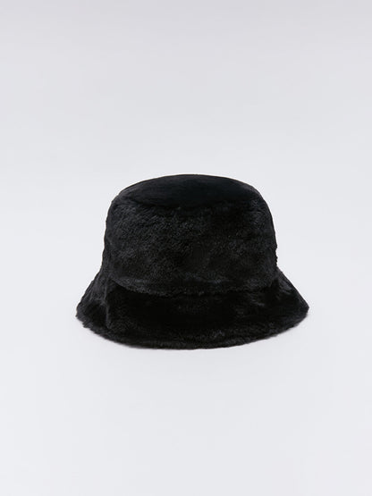 Furry Women's Bucket Hat