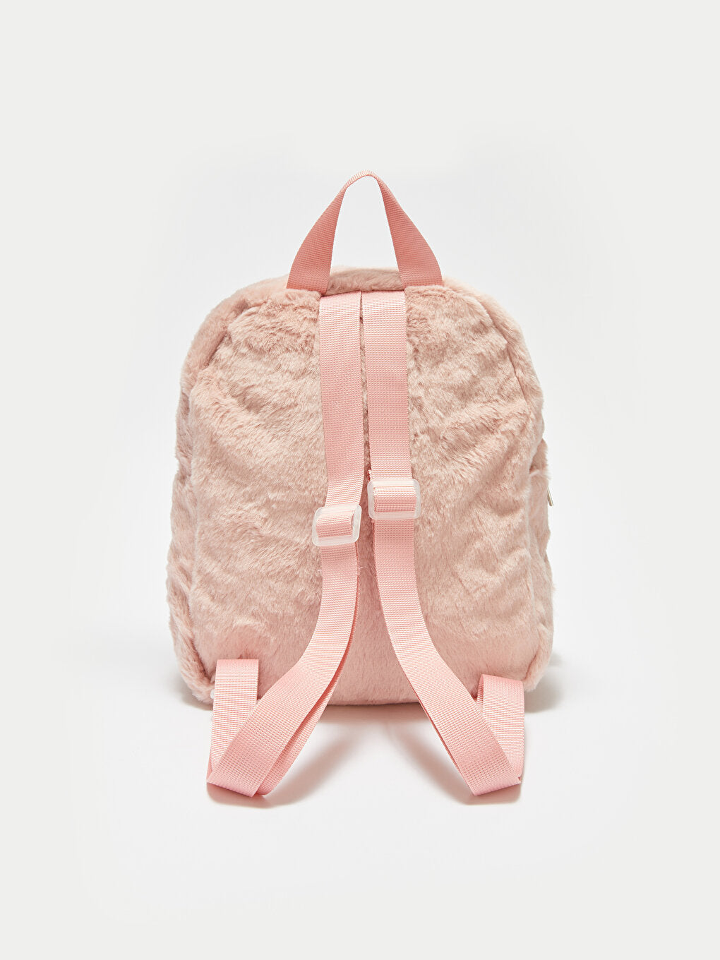 Embroidered Girl's Plush Backpack